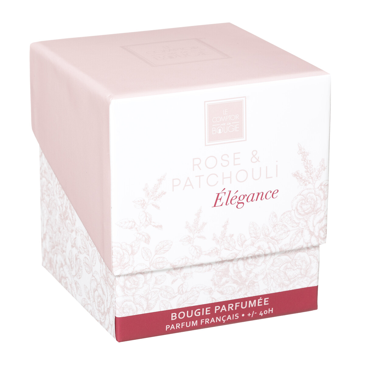 Vela perfumada patchouli e rosas 190g