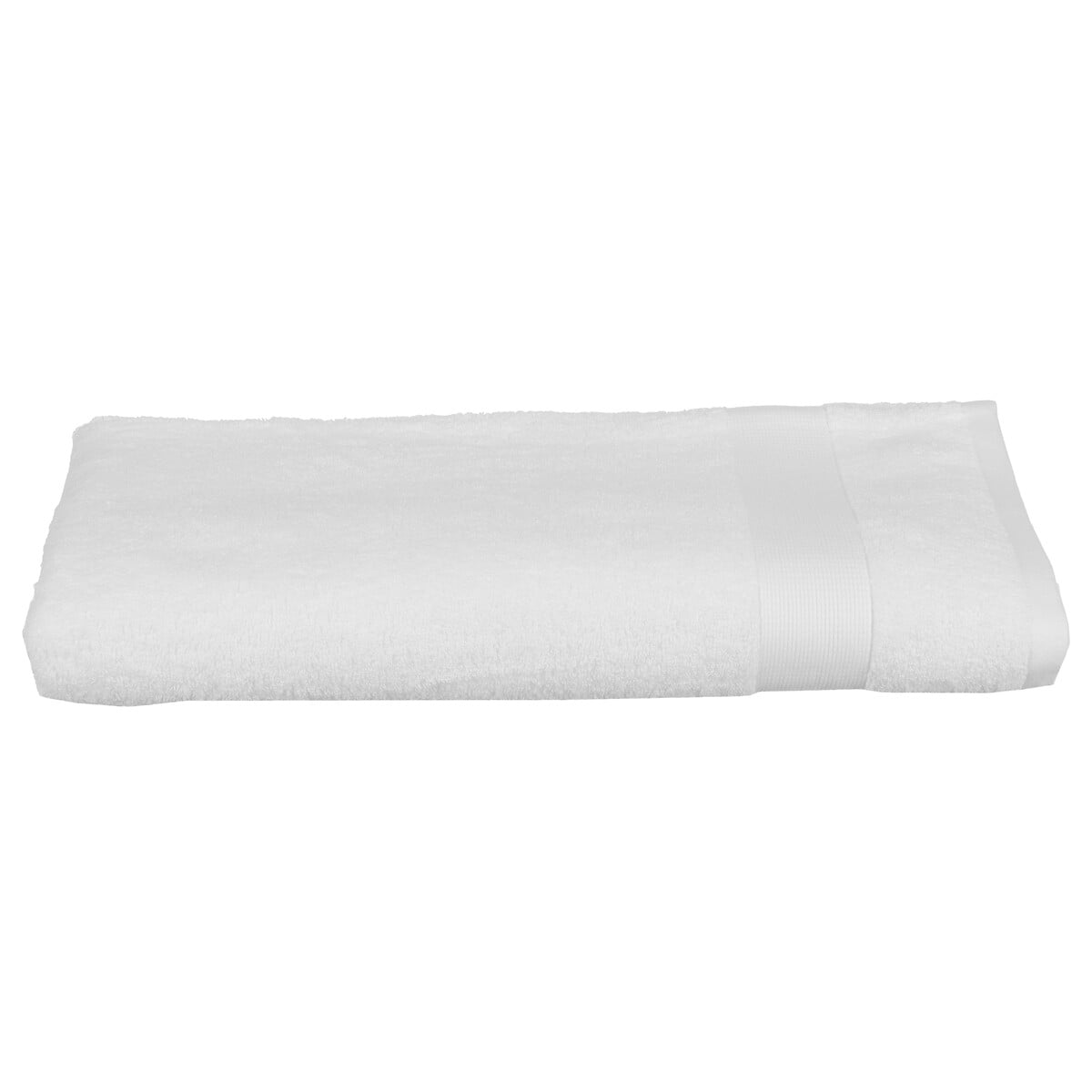 Toalha len&ccedil;ol de banho ESSENTIEL branca 100x150cm