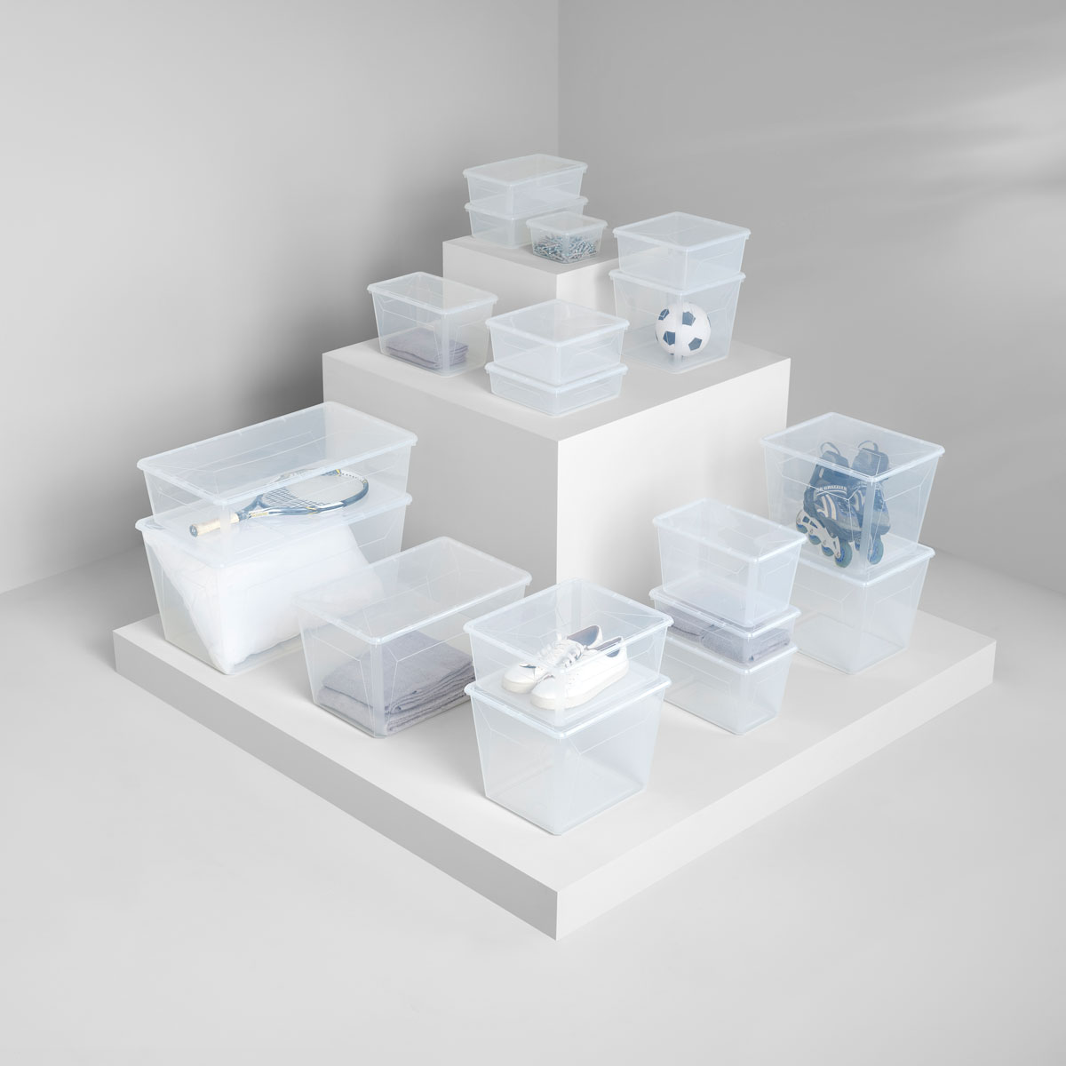 Caixa de arruma&ccedil;&atilde;o 12,2l  SIMPLY+