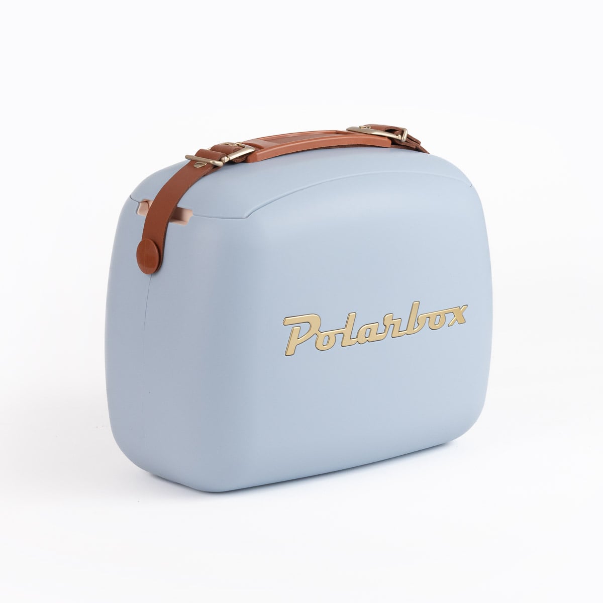 Mala t&eacute;rmica Polarbox azul 6l com 2 caixas