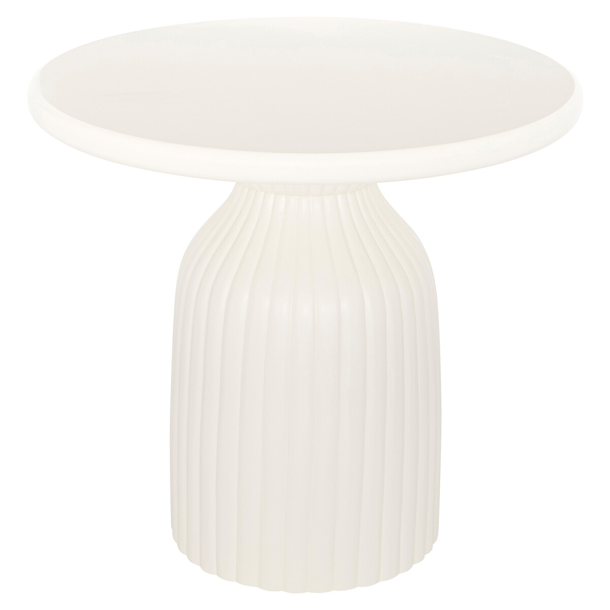 Mesa de apoio MUDAN marfim 55cm