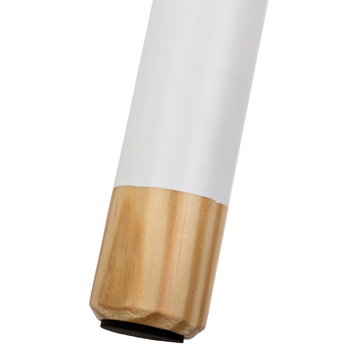 Tamborete DOUCEUR branco 26,5x24x24cm