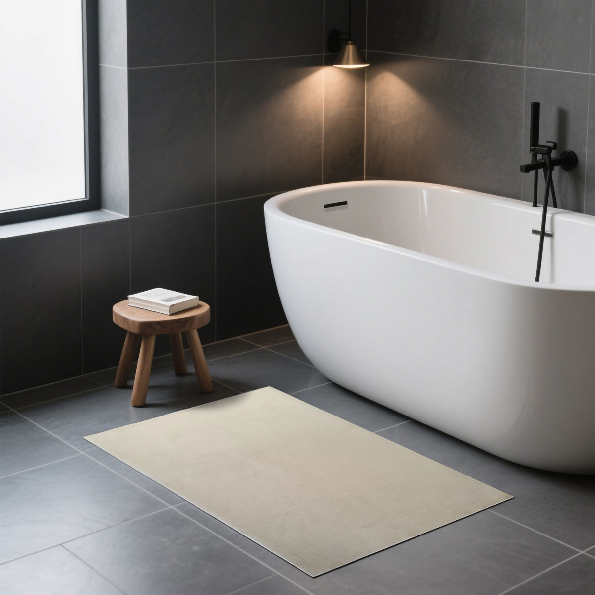 Tapete wc ZARIA bege 40x60cm