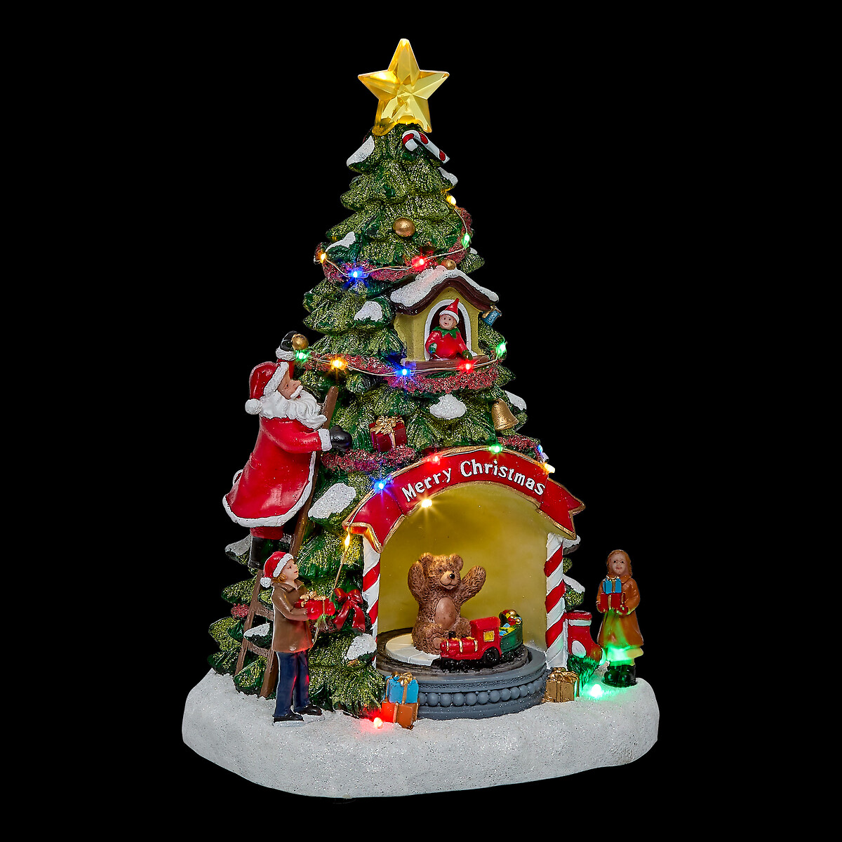 Aldeia &aacute;rvore de natal 33led