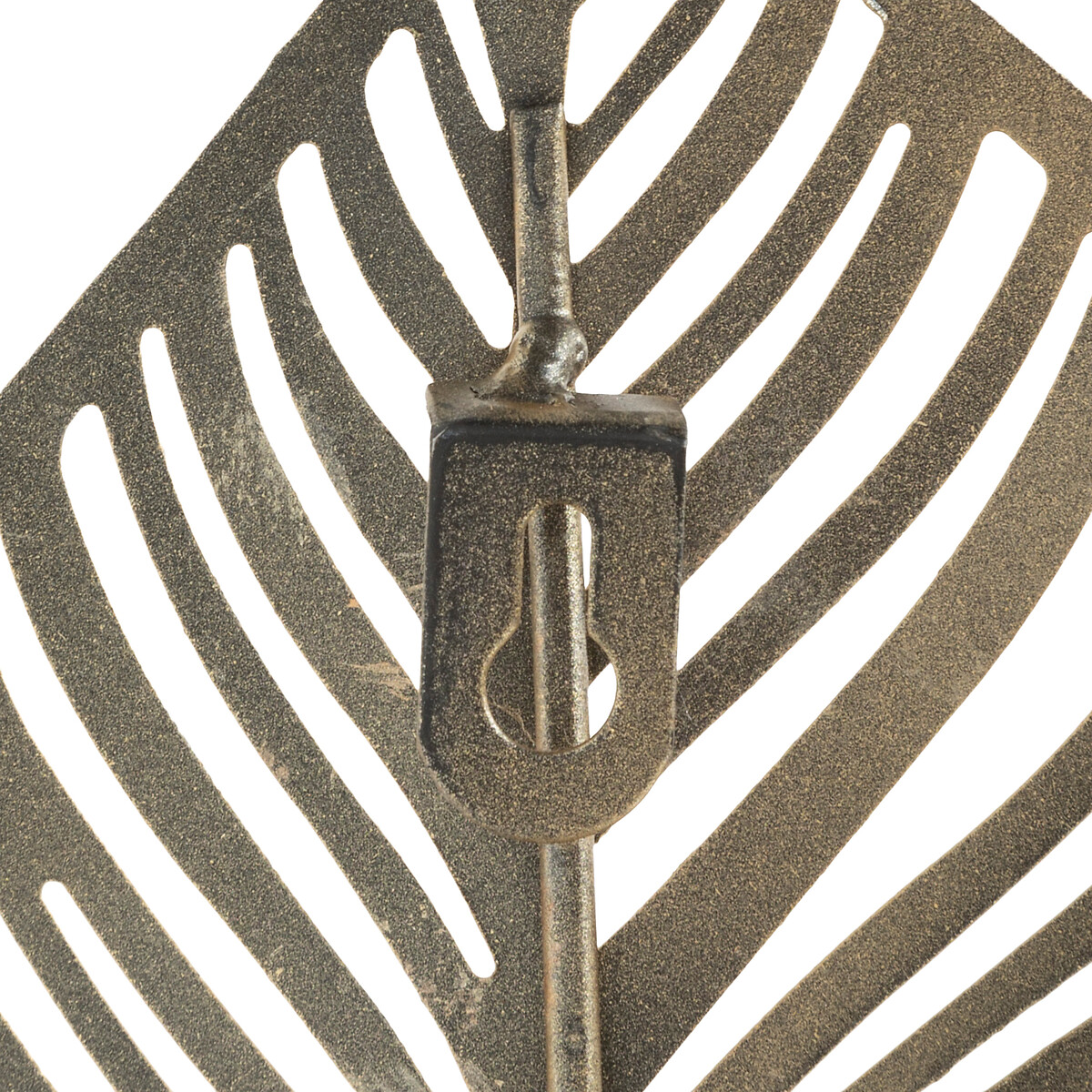 Quadro decorativo NADIA folhas em metal