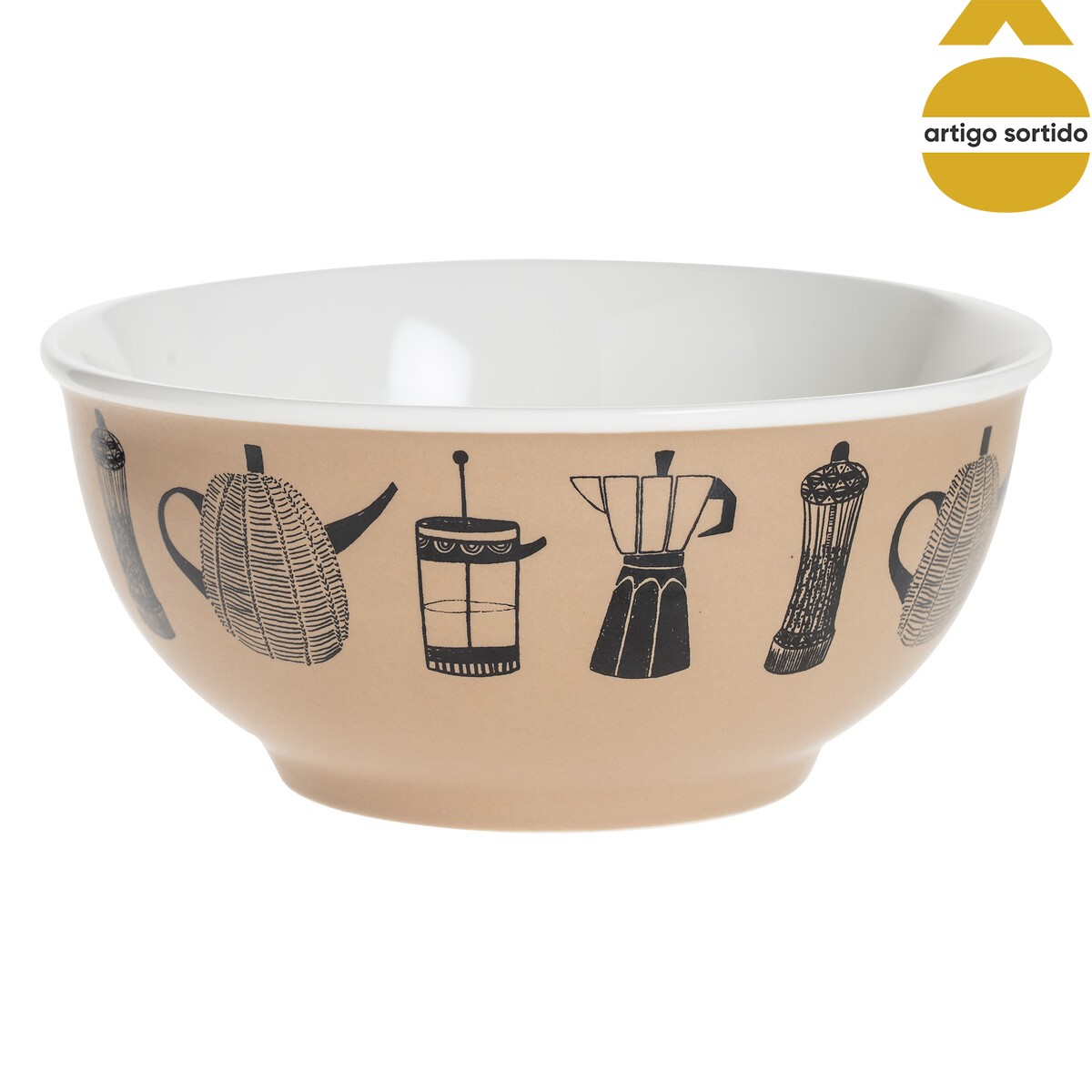 Tigela HOT DRINK em cerâmica 50cl