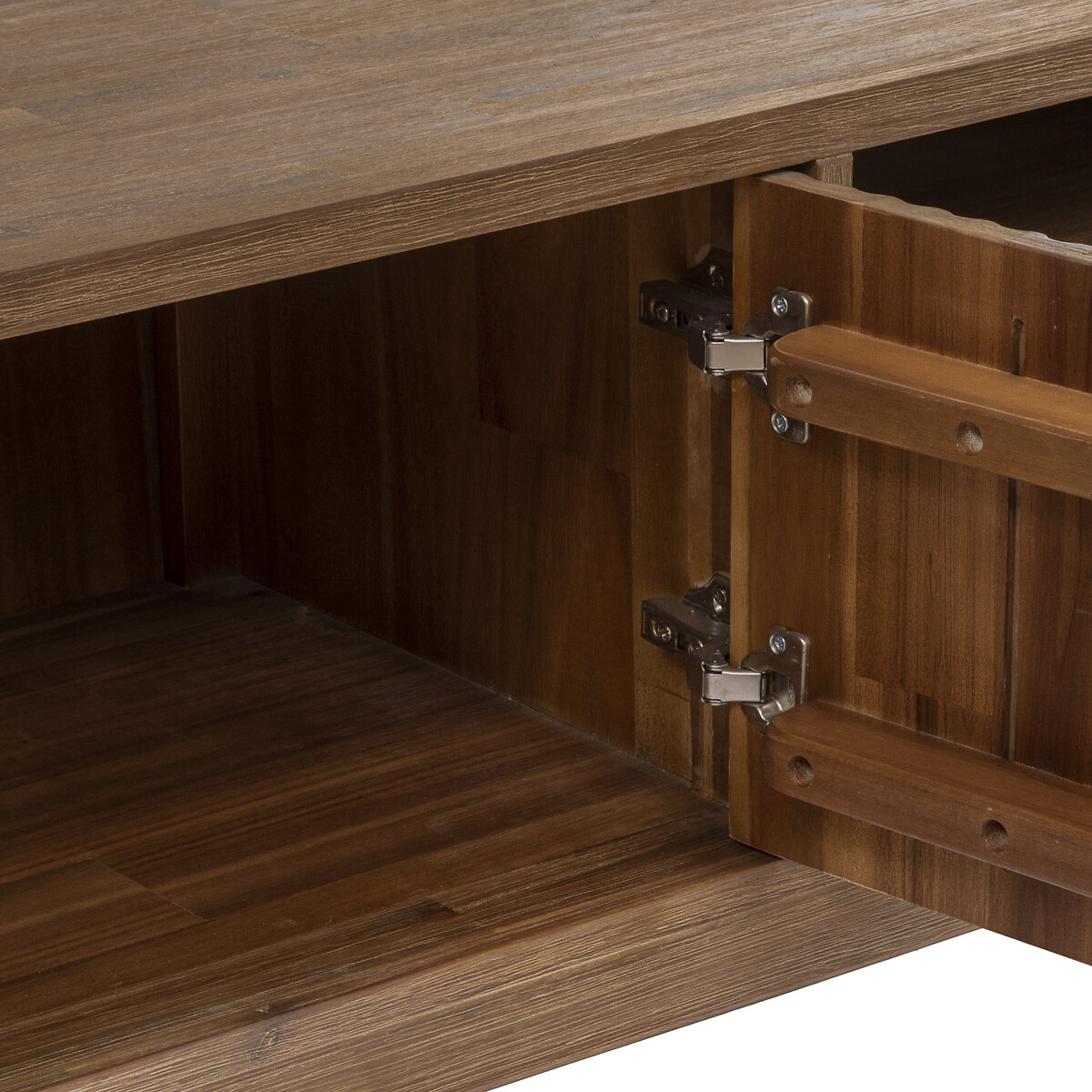 Móvel de tv SABOR castanho em madeira acácia