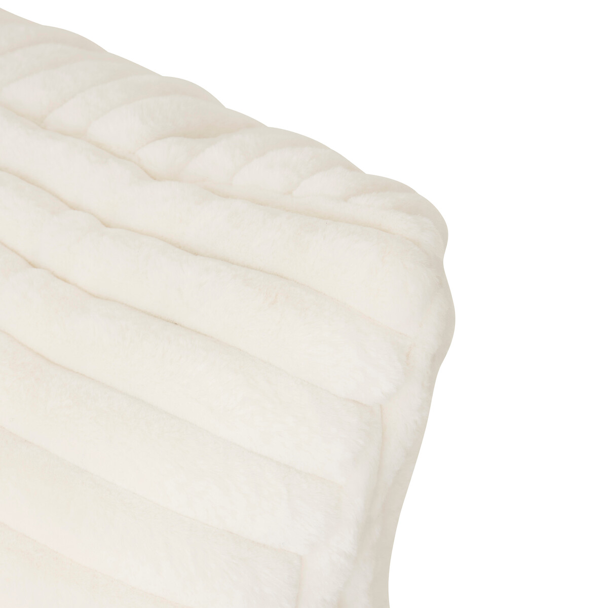 Sofá 1L MUZI branco em veludo 119x110x75cm