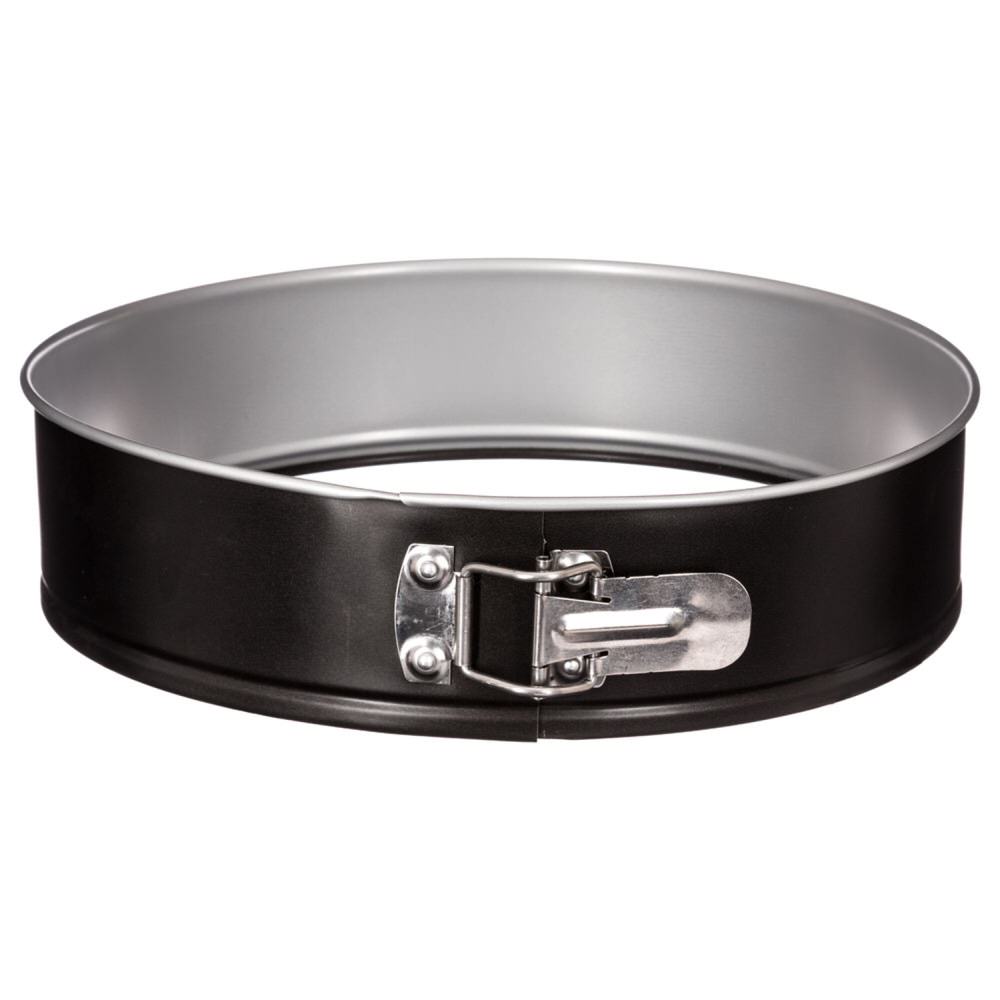 Forma redonda desmont&aacute;vel 28cm preta