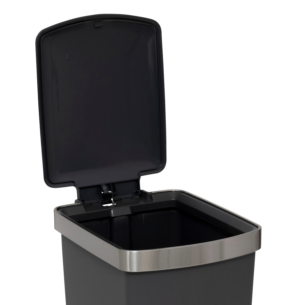 Balde Lixo Com Rodas e Pedal 45L