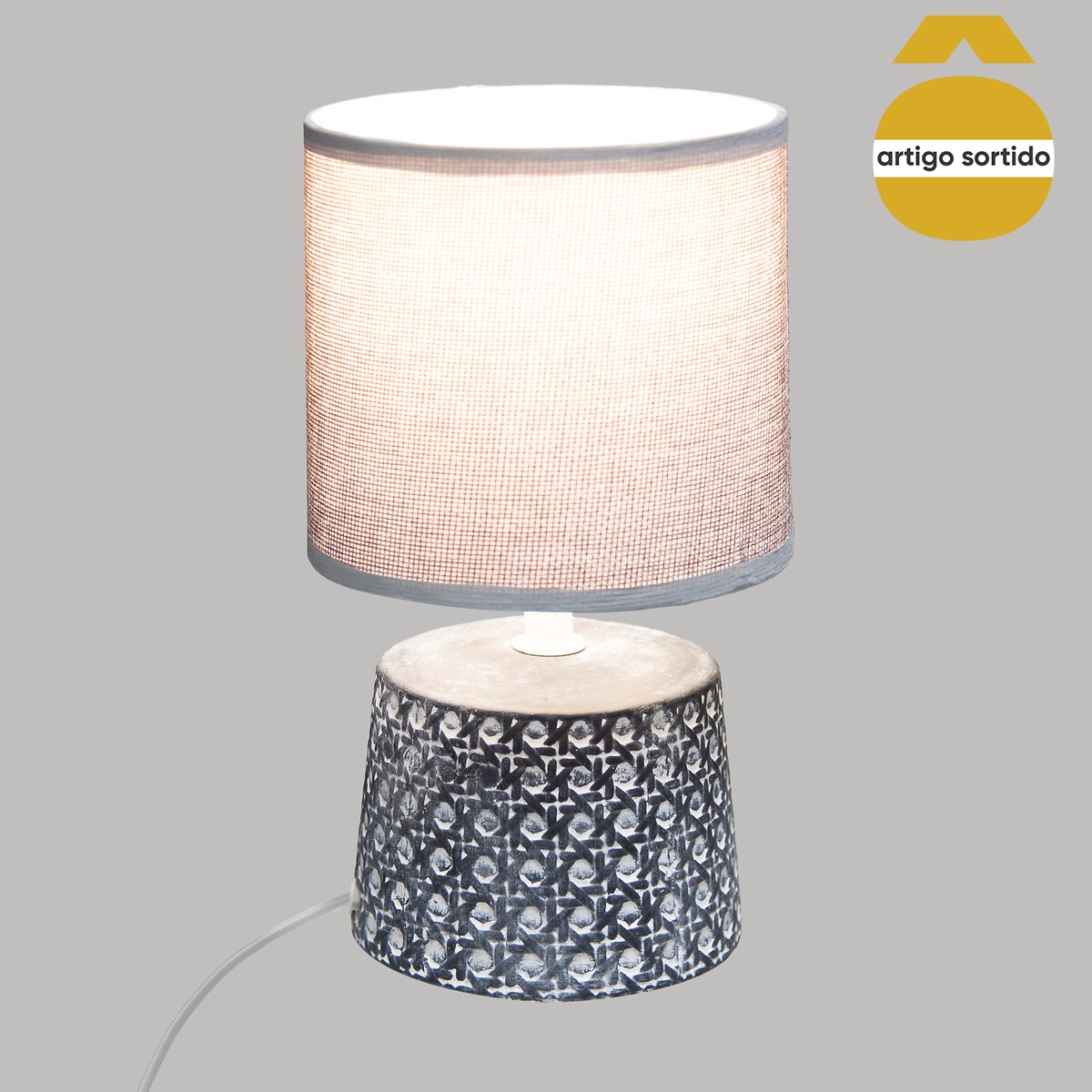 Candeeiro de mesa YOJOA em cer&acirc;mica 23cm