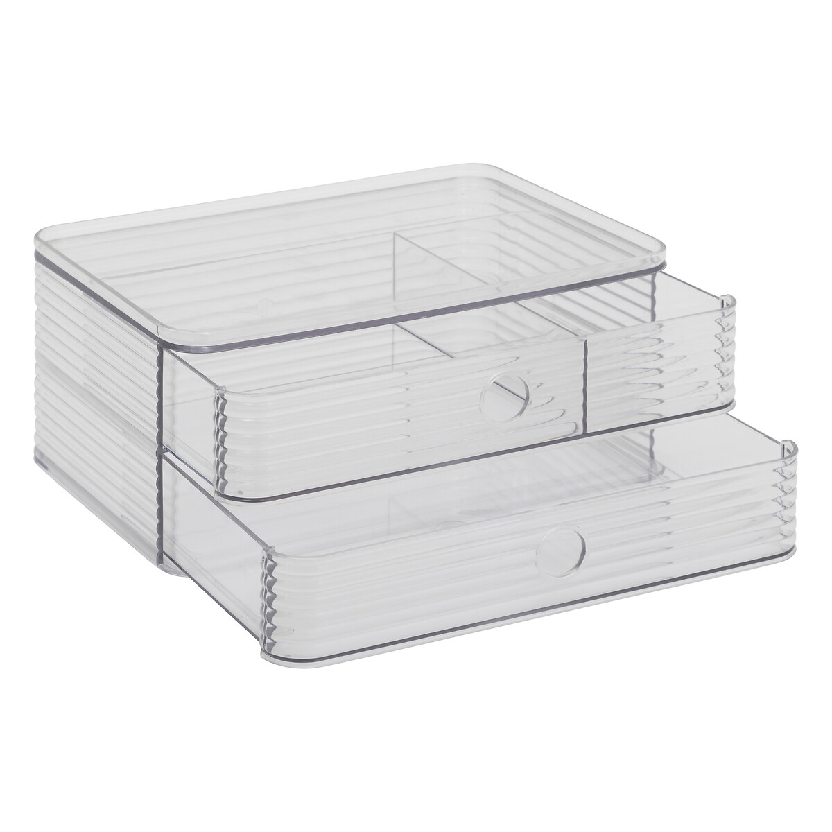 Organizador com 2 gavetas GAMME PLASTOR 10x23,3x16cm
