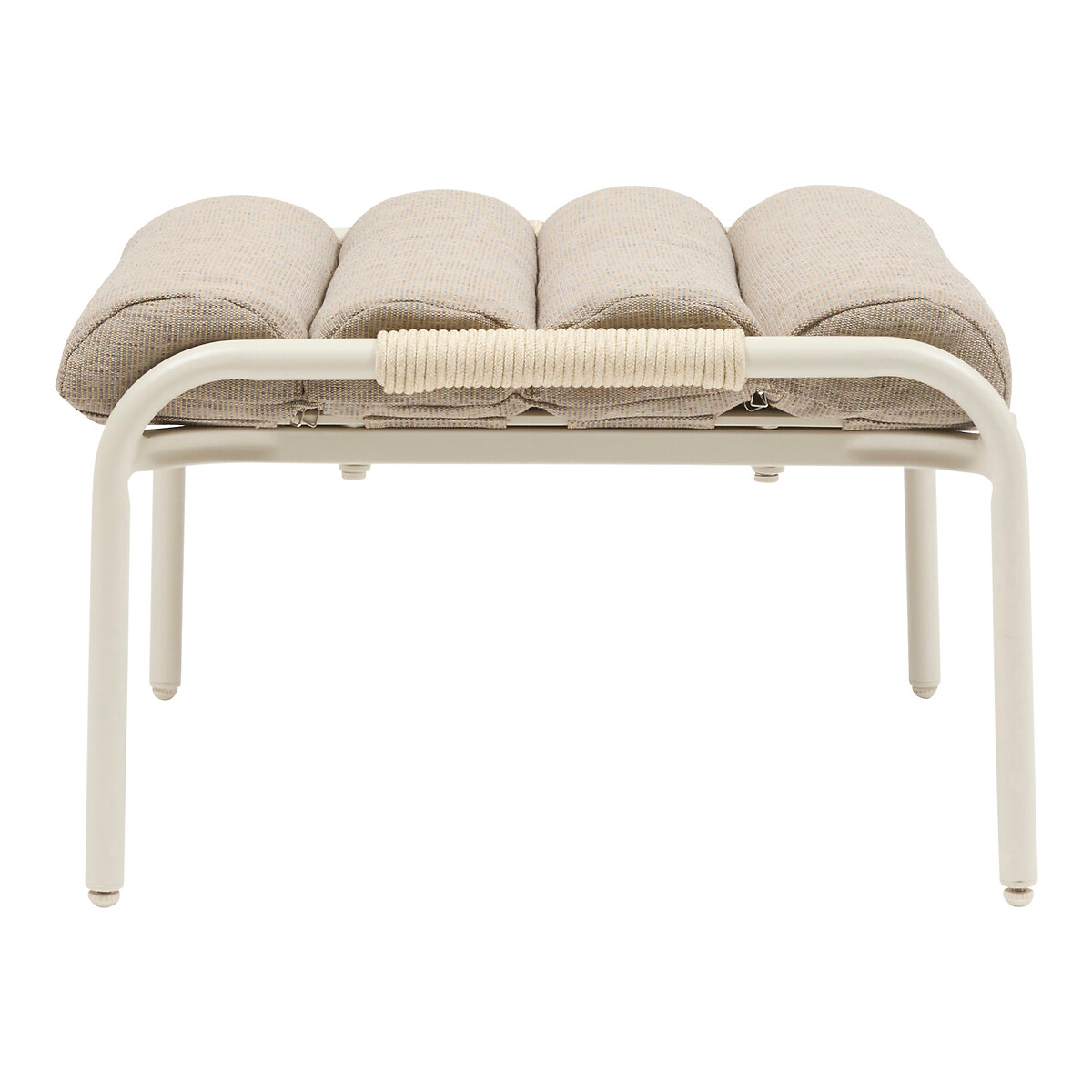 Cadeira relax SOLANI argile com repousa p&eacute;s