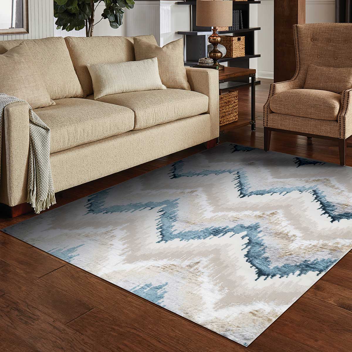 Tapete ZAVE peaks multicolor 120x160cm