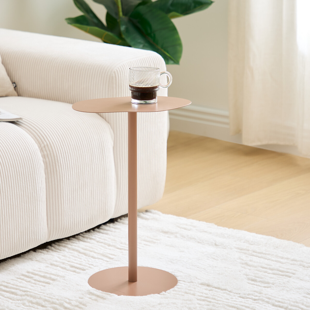 Mesa de apoio SORA terracota 50cm