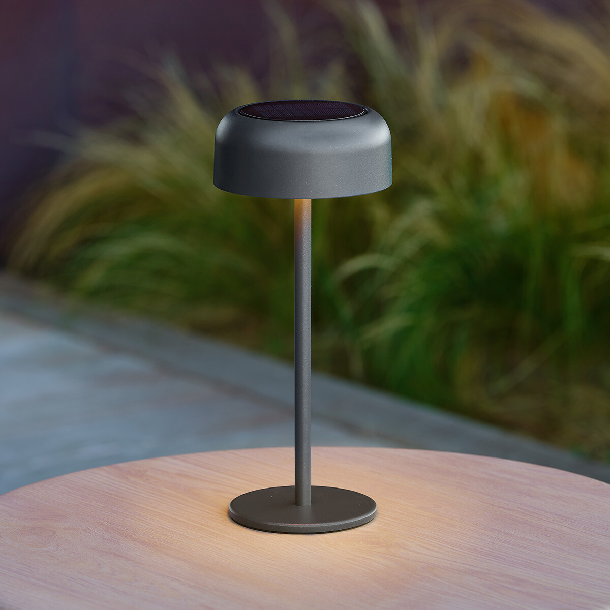 Candeeiro Solar t&aacute;til BOLTY graphite