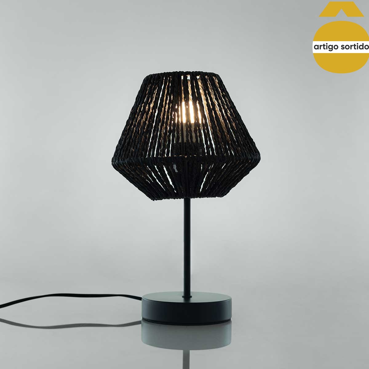 Candeeiro De Mesa Etnic Jily Corda