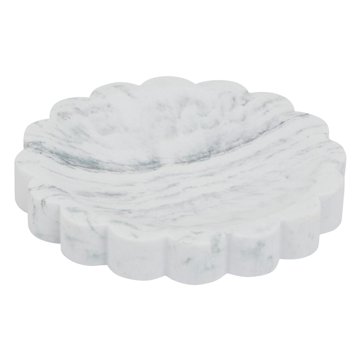 Saboneteira wc MARBY branco em poliresina