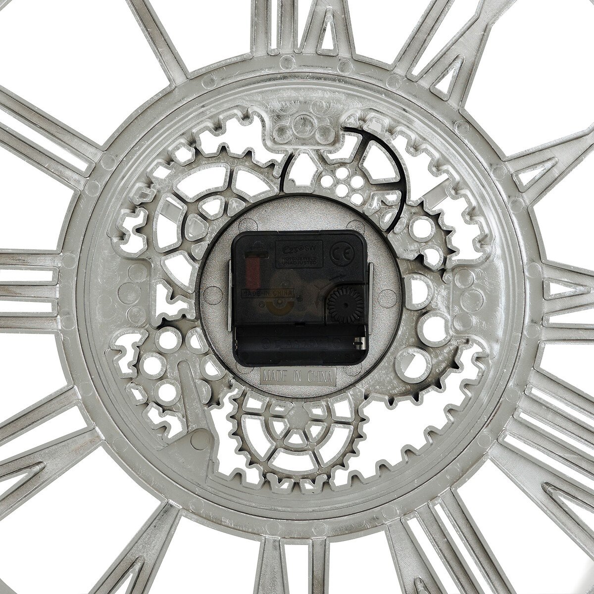 Relógio de parede RICKY prateado