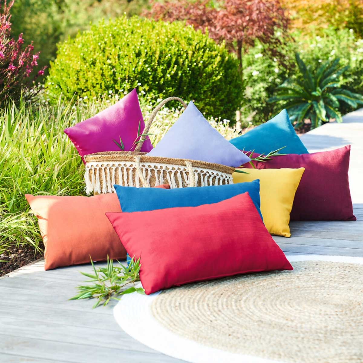 Almofada de exterior KORAI  terracota