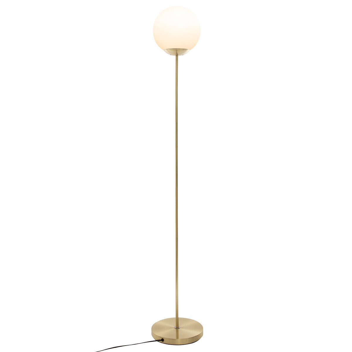 Candeeiro de p&eacute; dourado DRIS 135cm