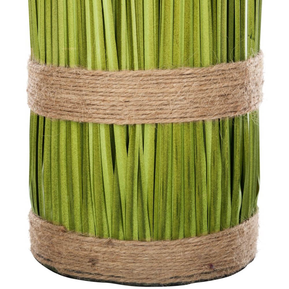 Arranjo de ramos secos verde atados 100cm