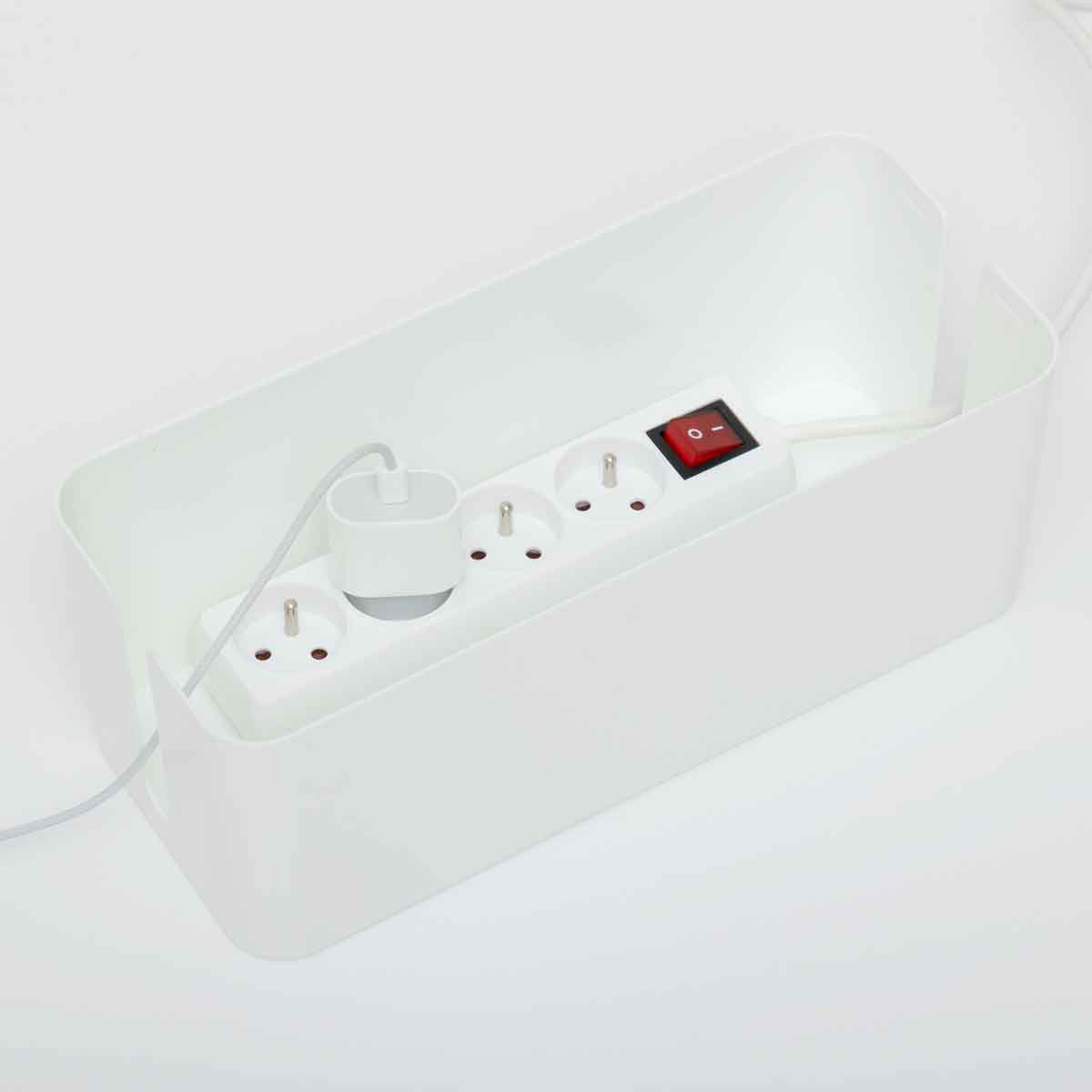 Caixa para cobrir extens&atilde;o el&eacute;trica