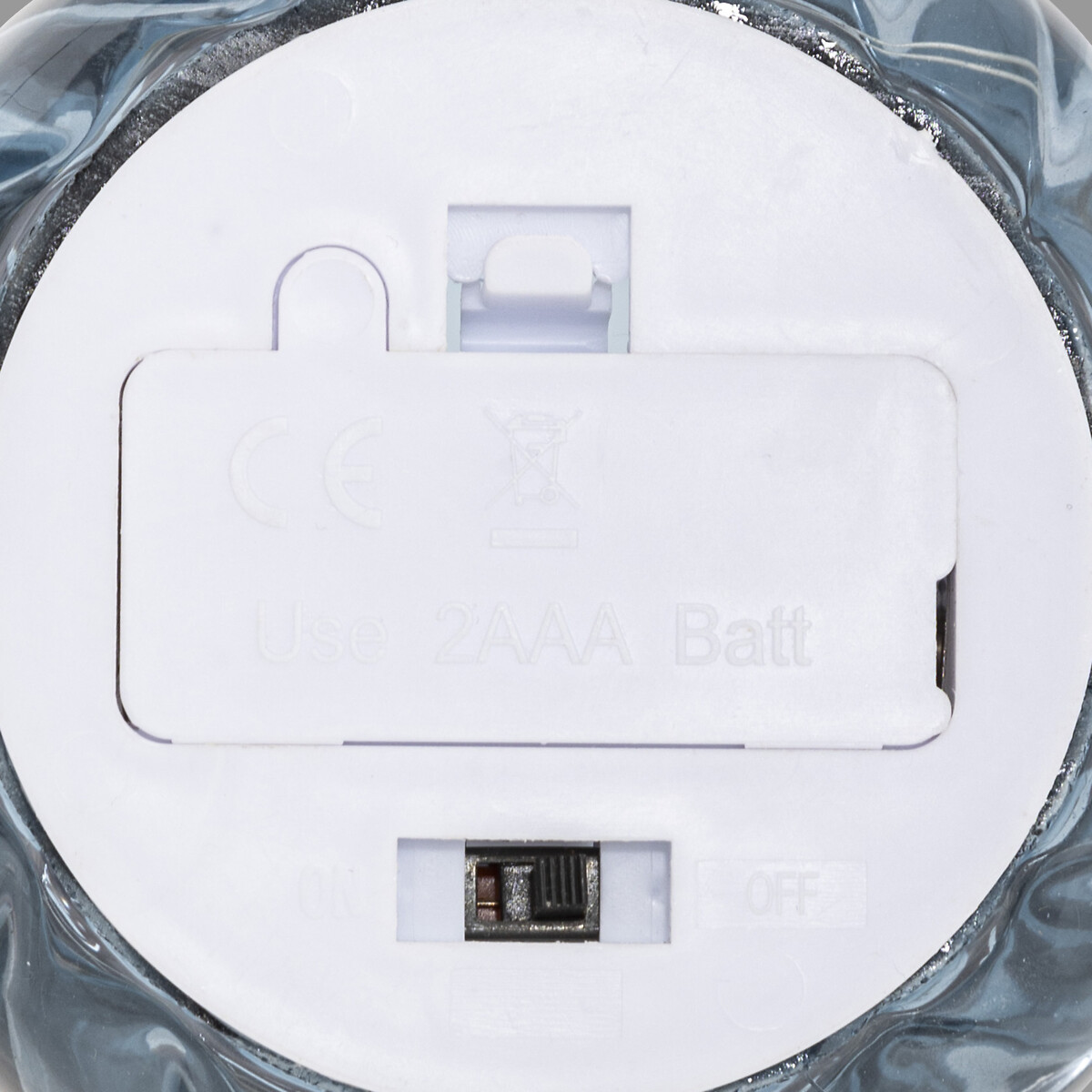 Candeeiro de mesa MALU azul em vidro