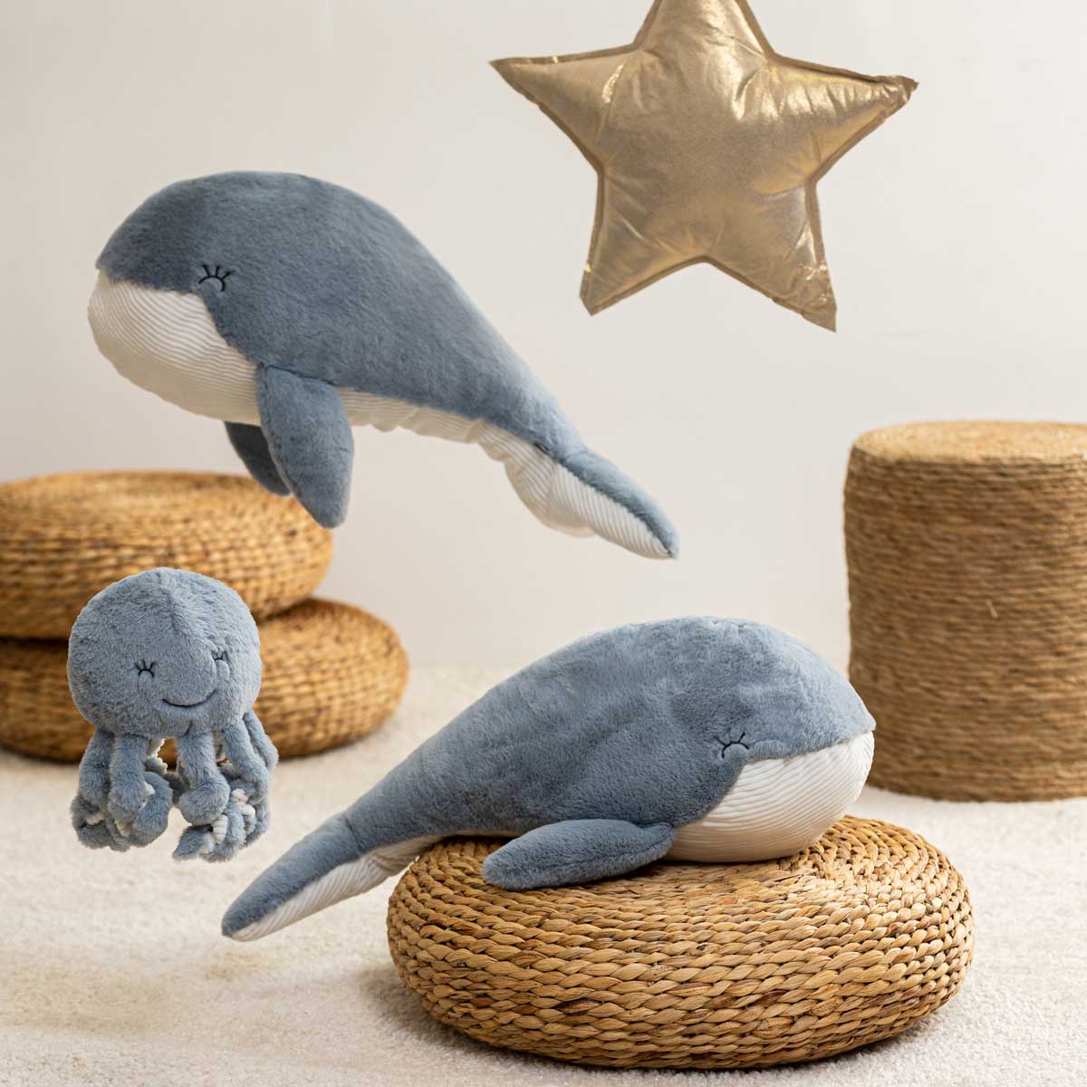 Peluche zeky polvo azul SEA VIEW