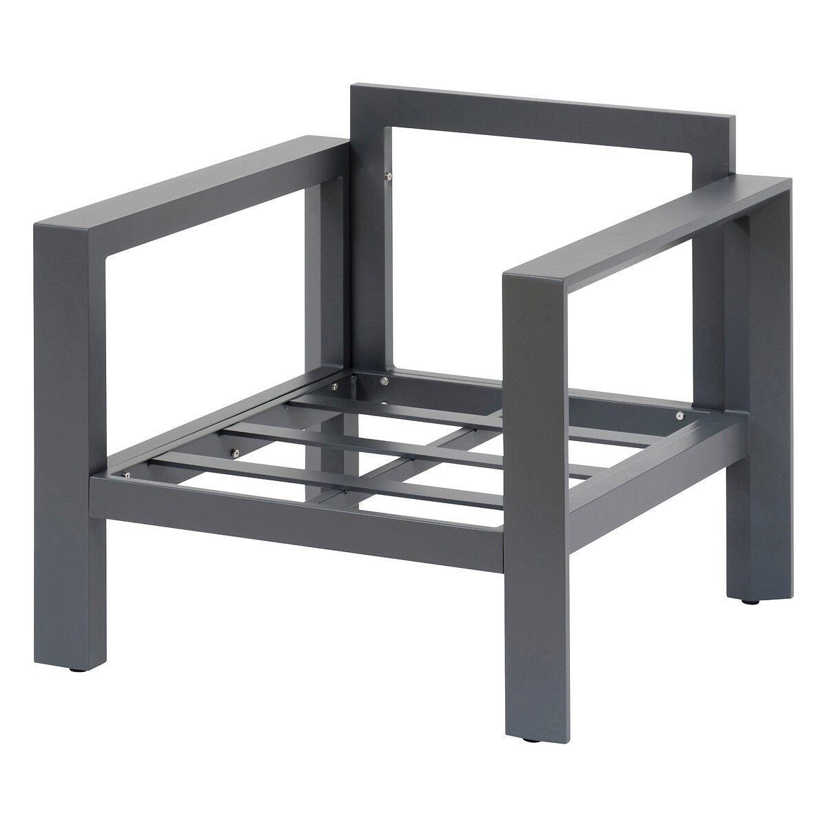 Cadeirão EVASION cinza escuro em alumínio