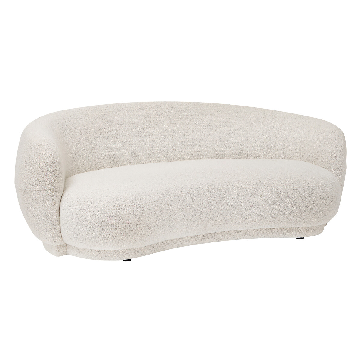 Sof&aacute; NESKY branco em tecido 192x99x72,5cm