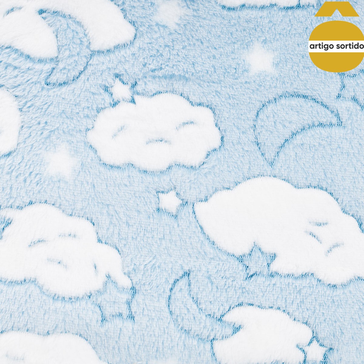 Manta nuvem 70x100cm