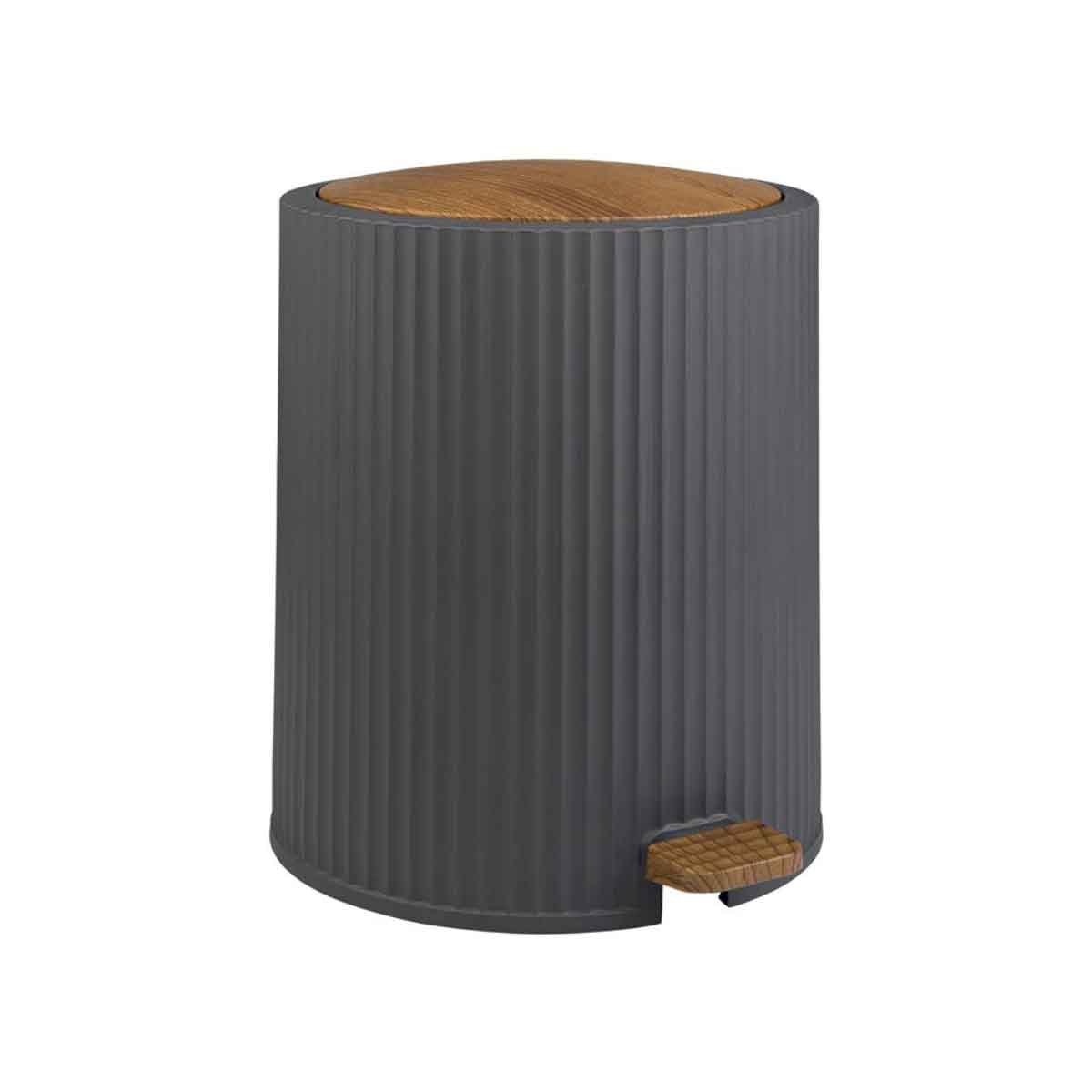 Balde wc COLISEUM cinza antracite