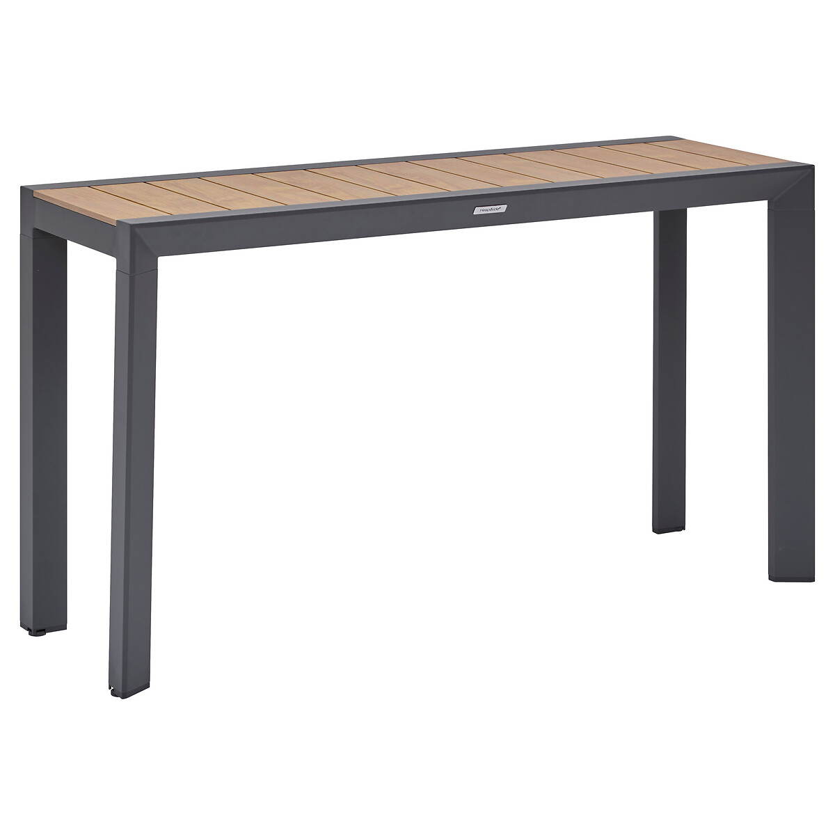 Consola EVASION honey/graphite efeito madeira
