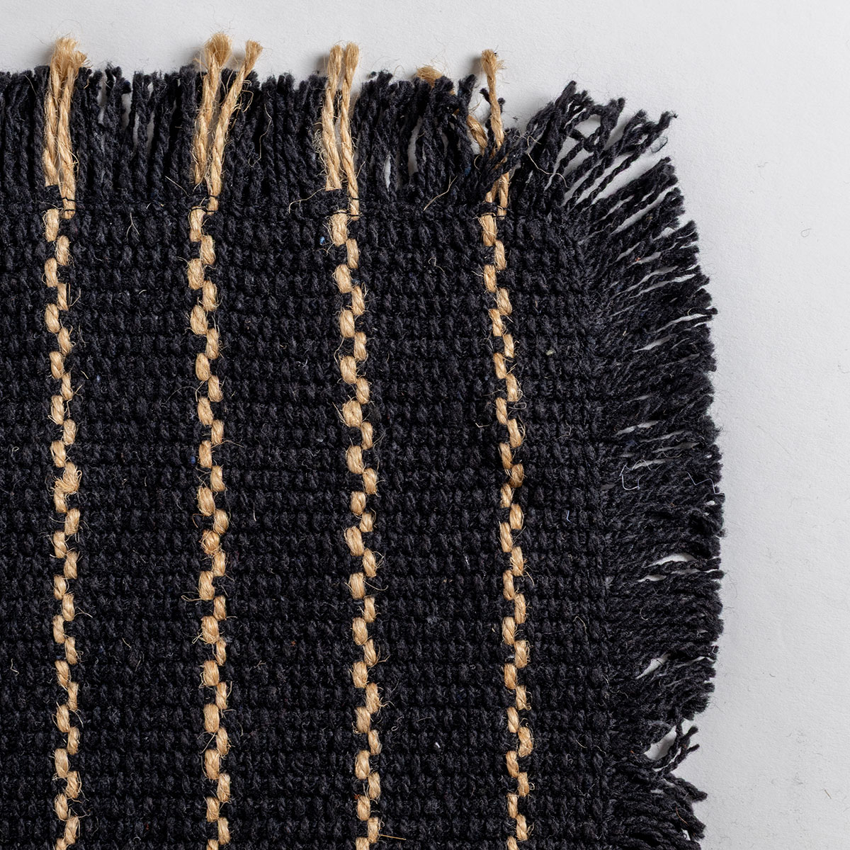 Individual de mesa preto 30x45cm