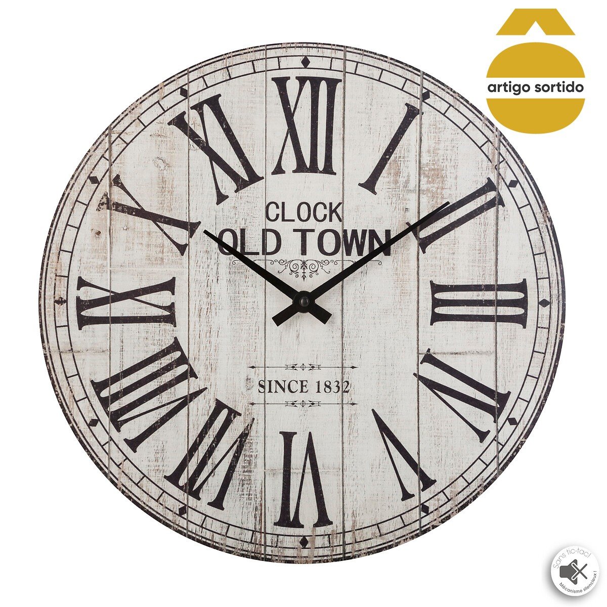 Relógio decorativo de parede 38cm