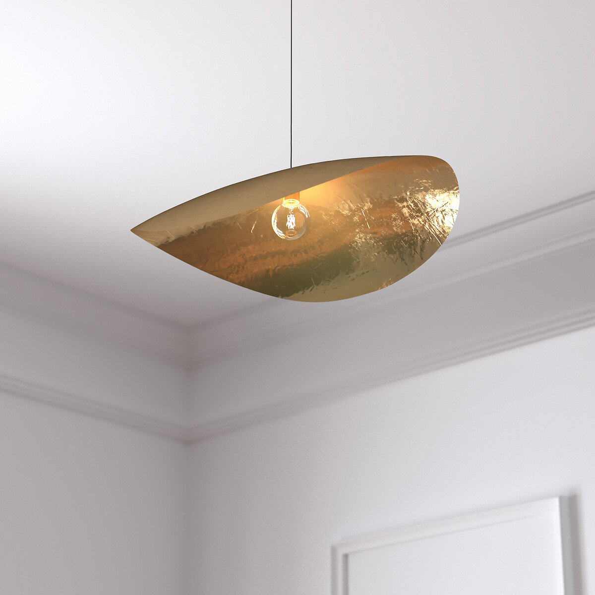 Candeeiro de teto ARLO dourado 56cm