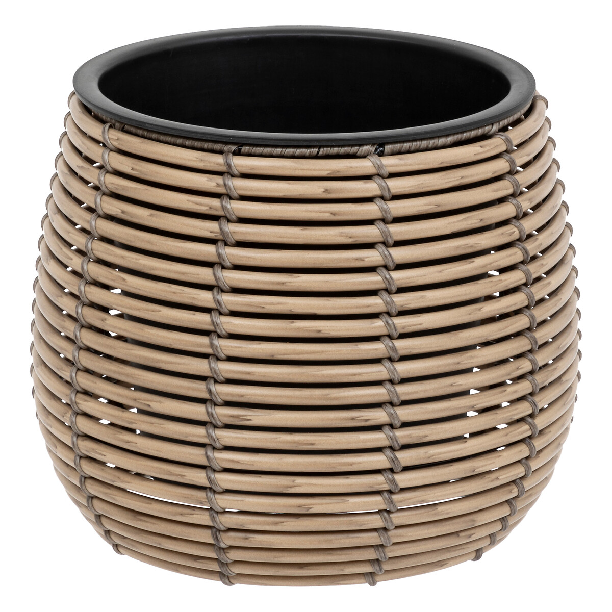 Vaso Efeito Rattan