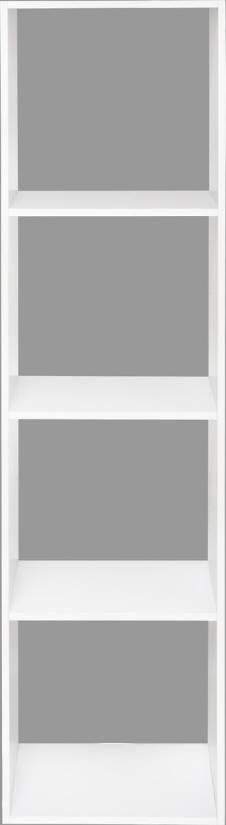 Estante com 4 módulos MIX branca