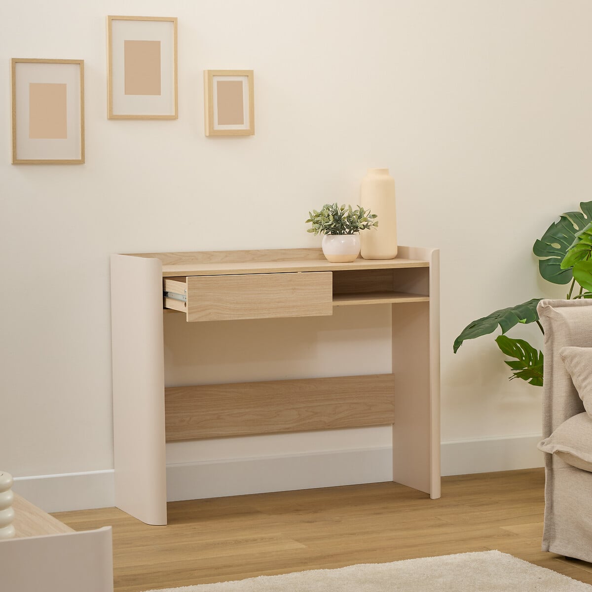 Consola ROUNDY marfim