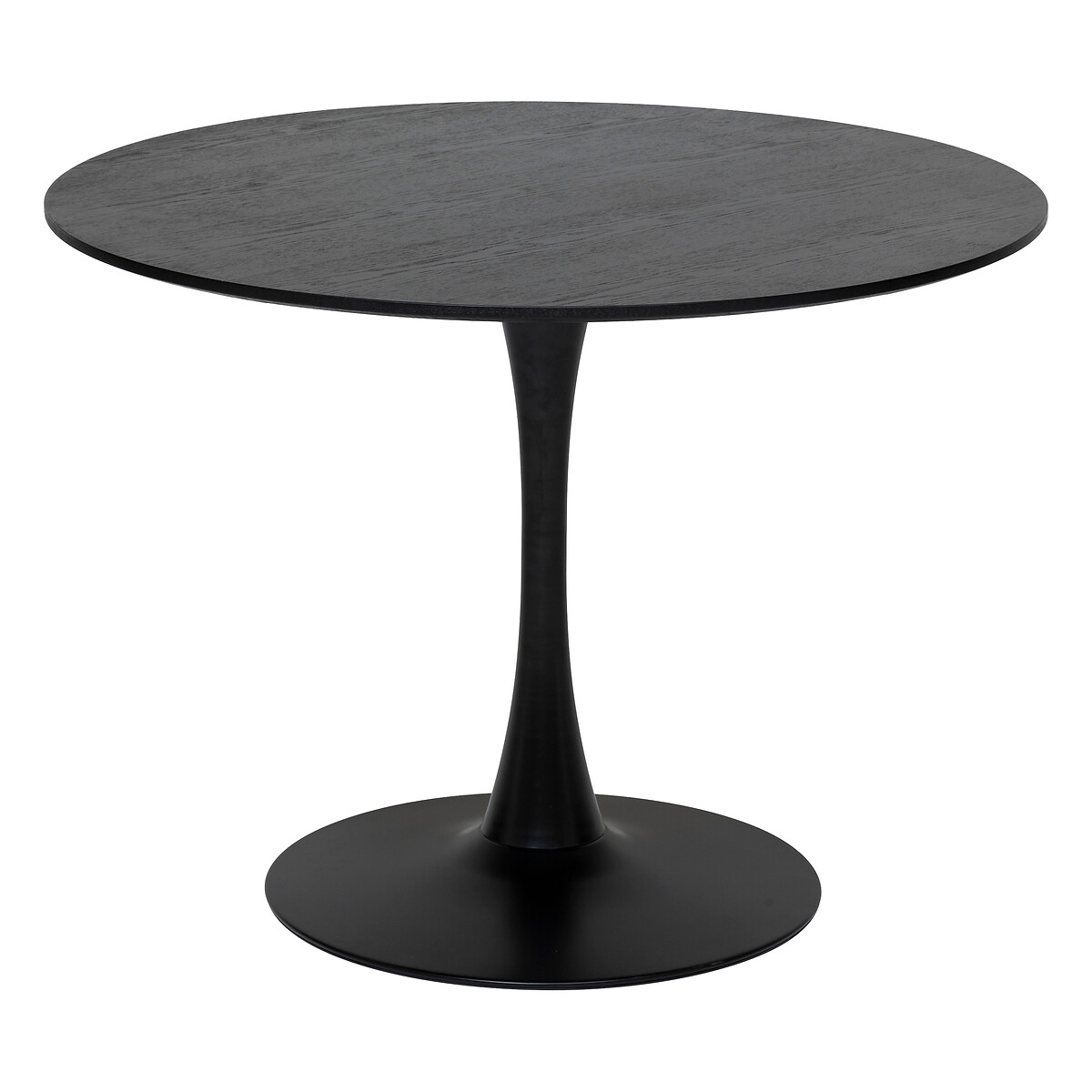Mesa de jantar ELIAS preta em mdf D102x76cm