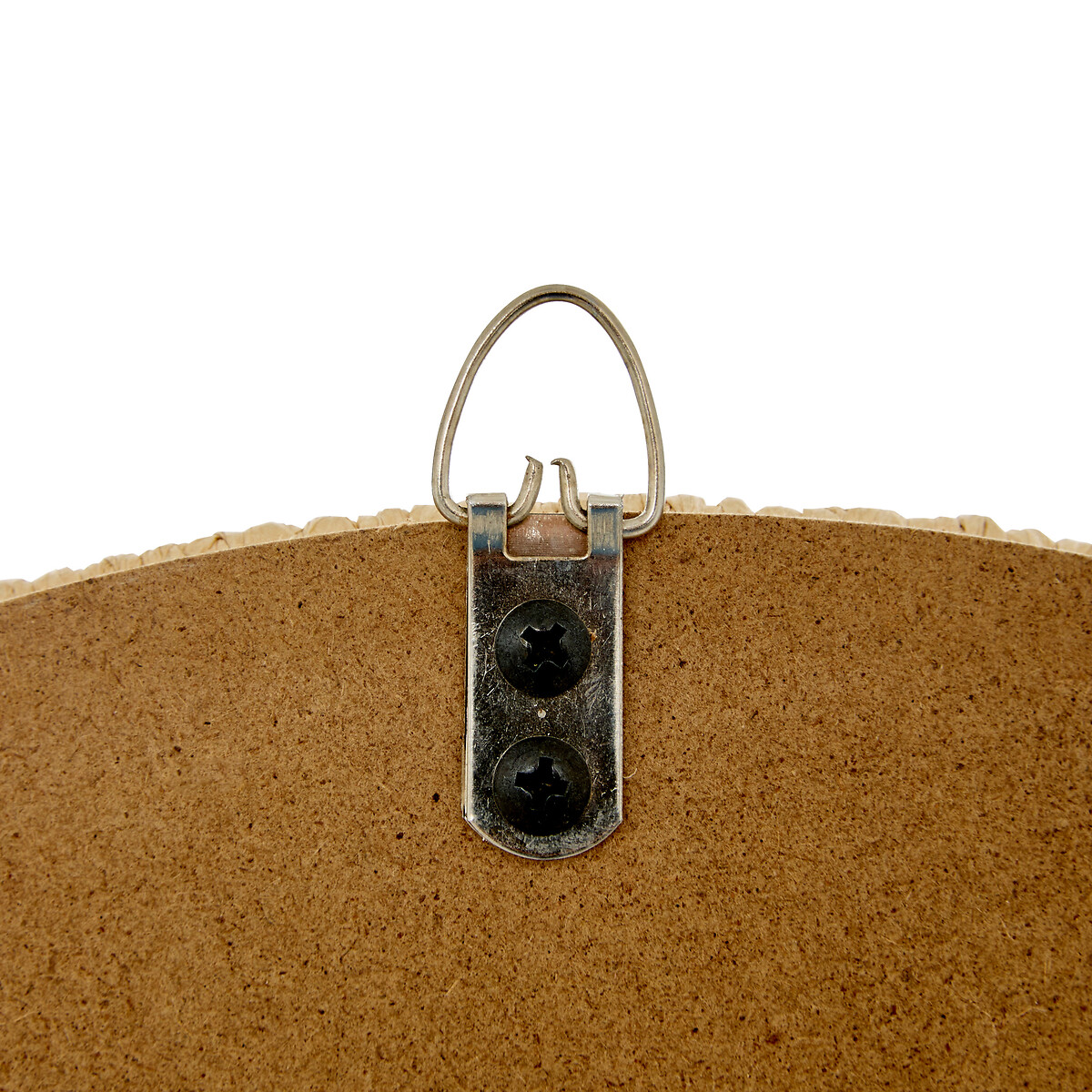 Conjunto de 3 espelhos TILIA castanho em madeira e corda