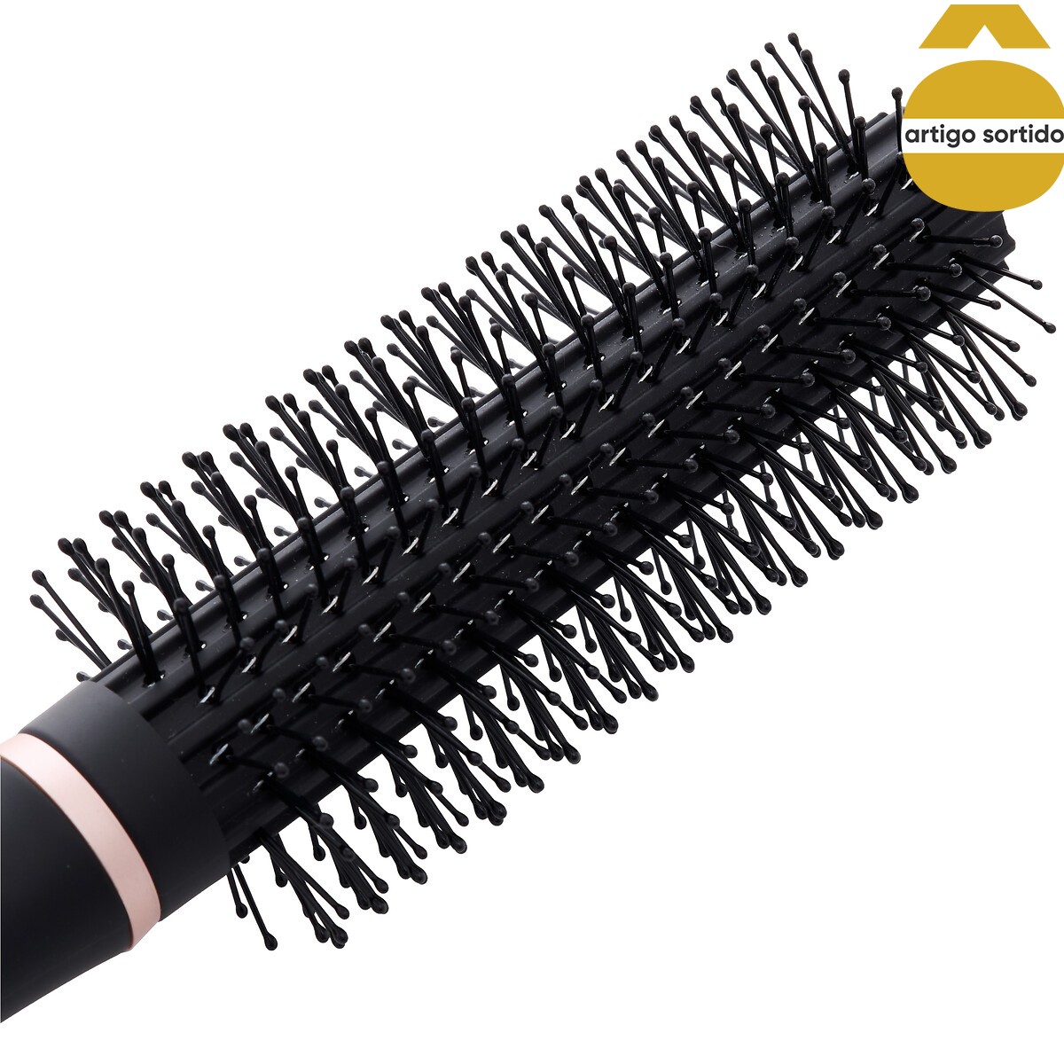 Escova de cabelo em pl&aacute;stico