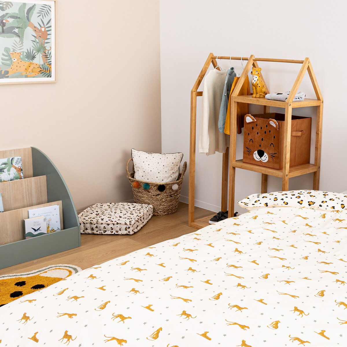 Almofada leopardo 40x40cm