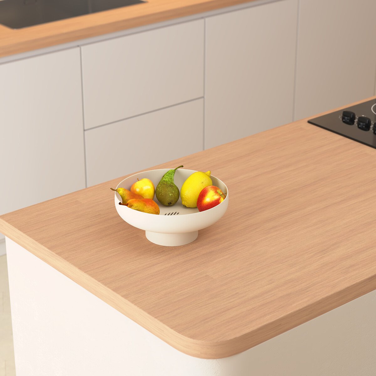 Fruteira POLY bege 26cm