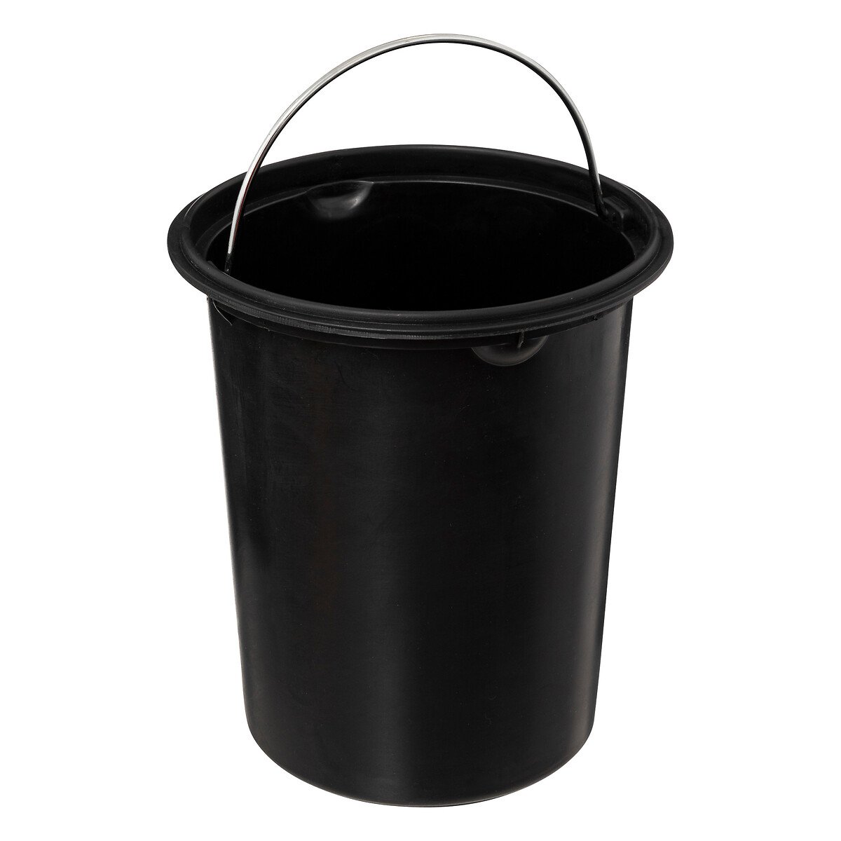 Balde wc CANVAS metal e bambu 3l