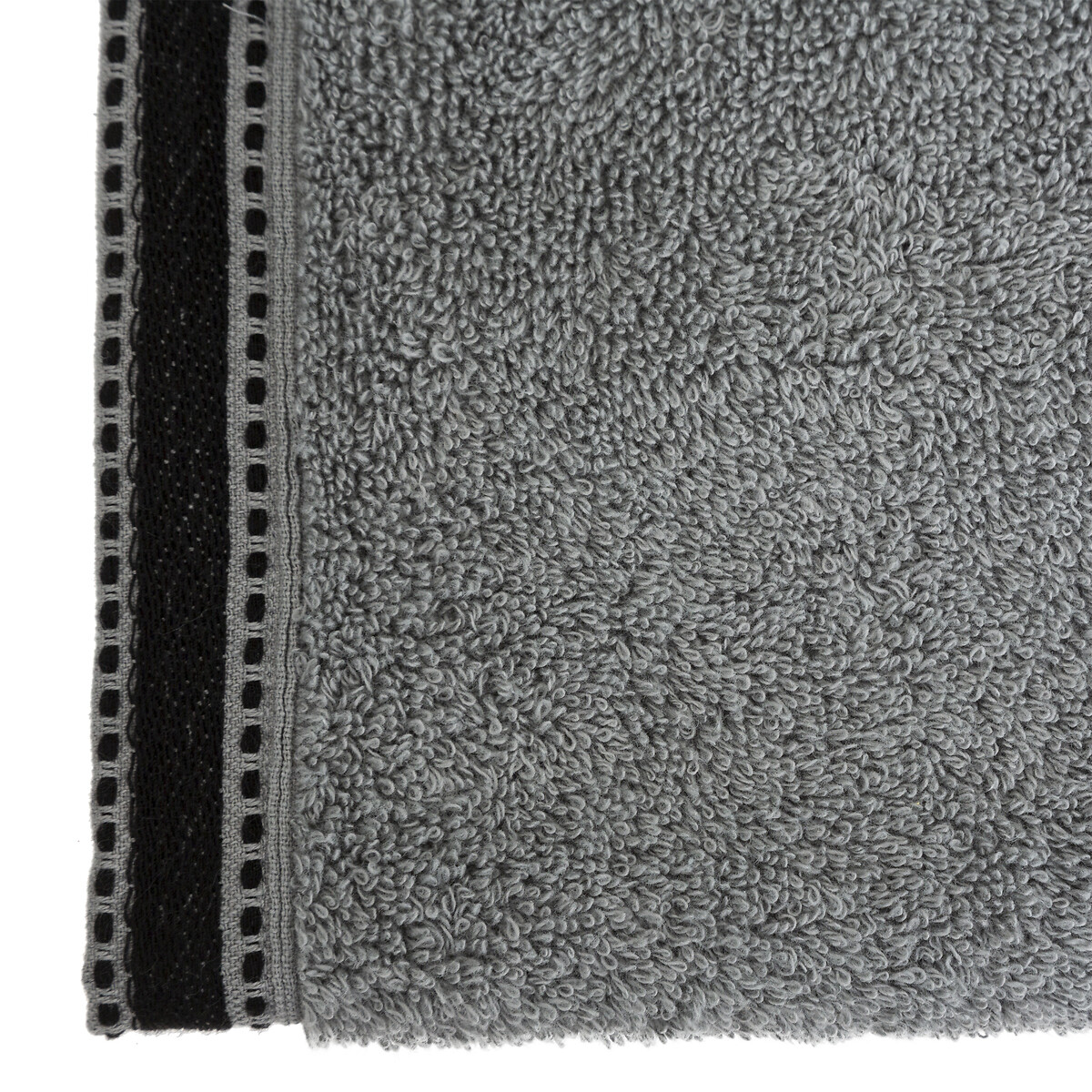 Toalha de m&atilde;os JOIA cinza 50x90cm