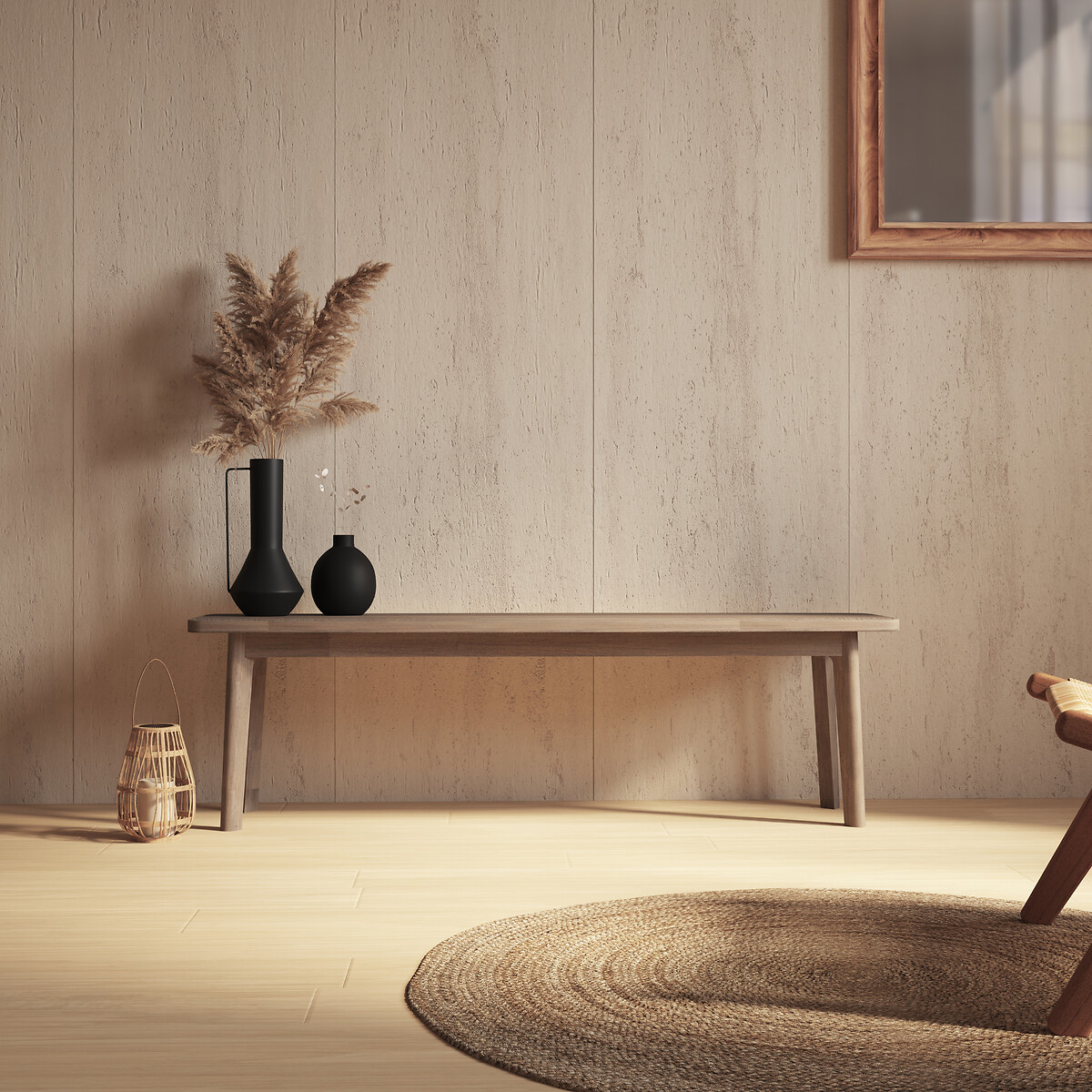 Painel decorativo CARY bege 60x240cm