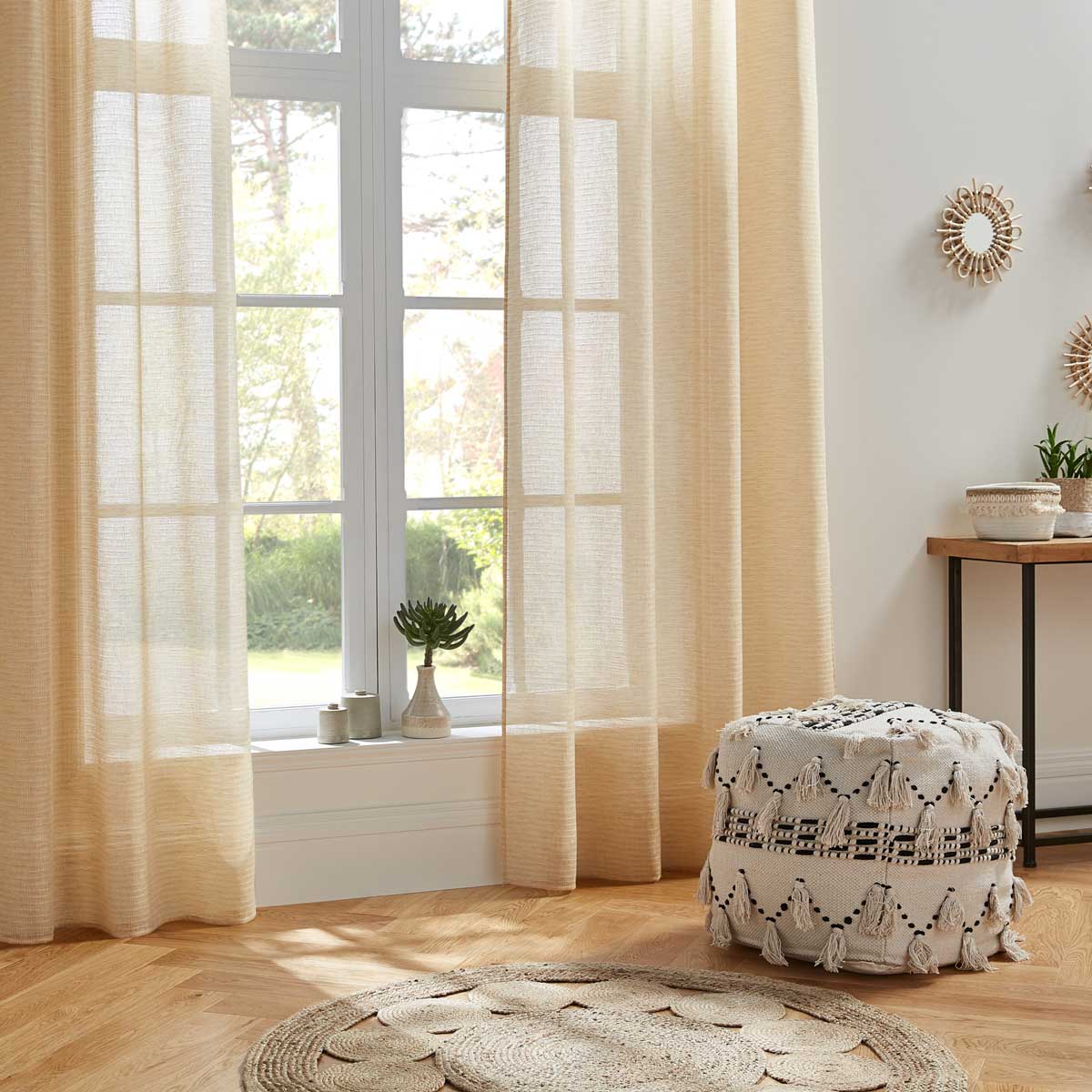 Cortina VOILE amarela 140x240cm