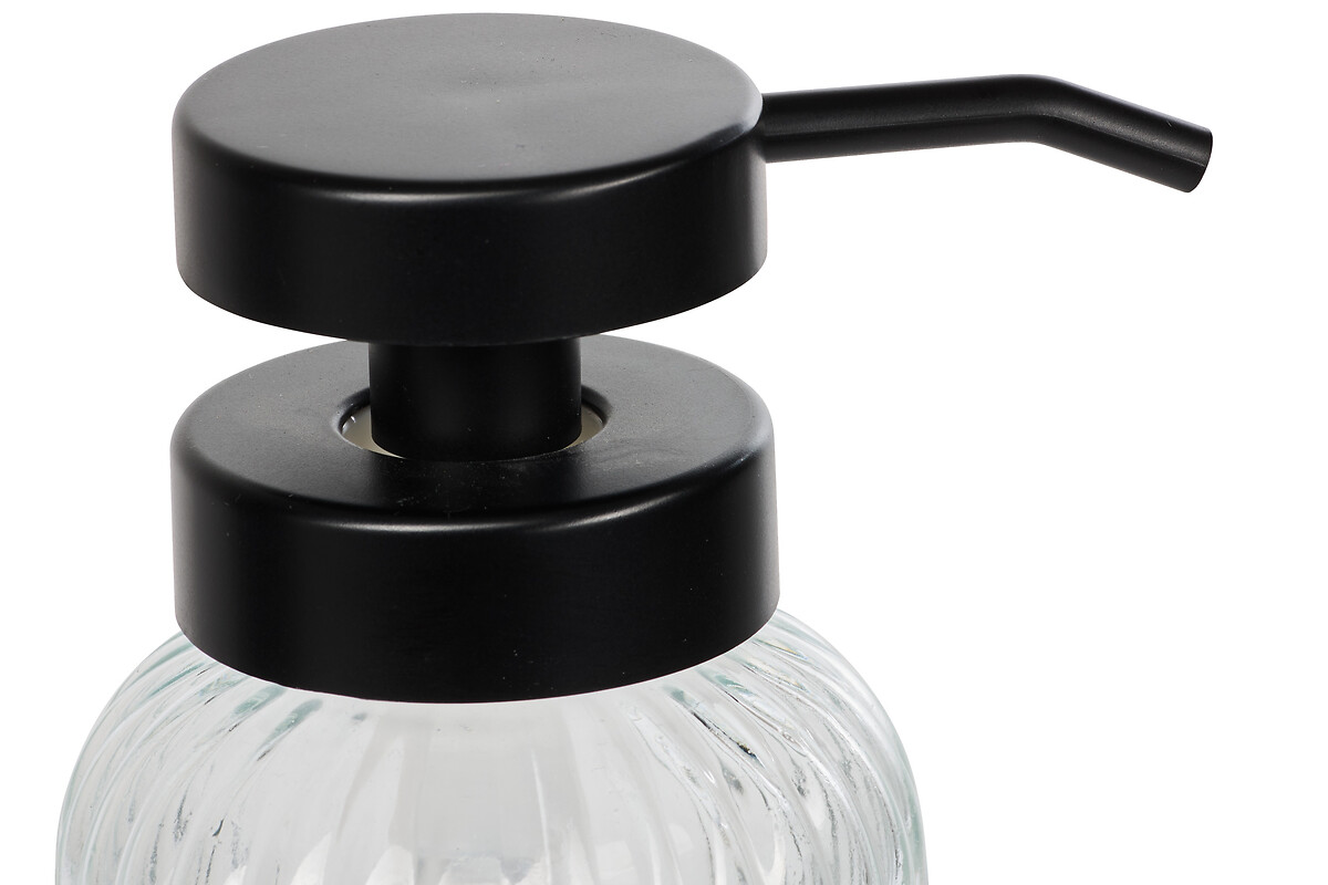 Doseador de cozinha BLACK EDITION em vidro 19cm